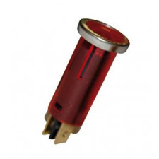 Testigo Luminoso Tubular Rojo