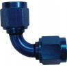 Adaptador Goodridge hembra / hembra 90° JIC 9/16x18