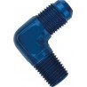 Adaptador Goodridge 90° 9/16x18 - 3/8x18C NPT
