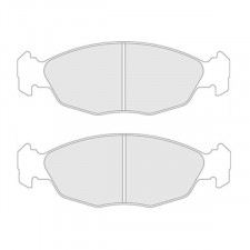 Pastilhas de travão CL Brakes RC6 Frente Peugeot 106 S16