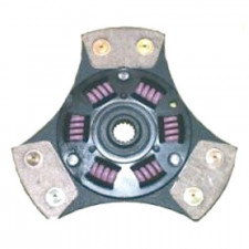 Disco de embrague Bratex 3 patines cerametálico amortiguado 6 muelles Citroën AX GT/ Peugeot 106 XSI/ 205 Rallye Ø180mm 21x18C