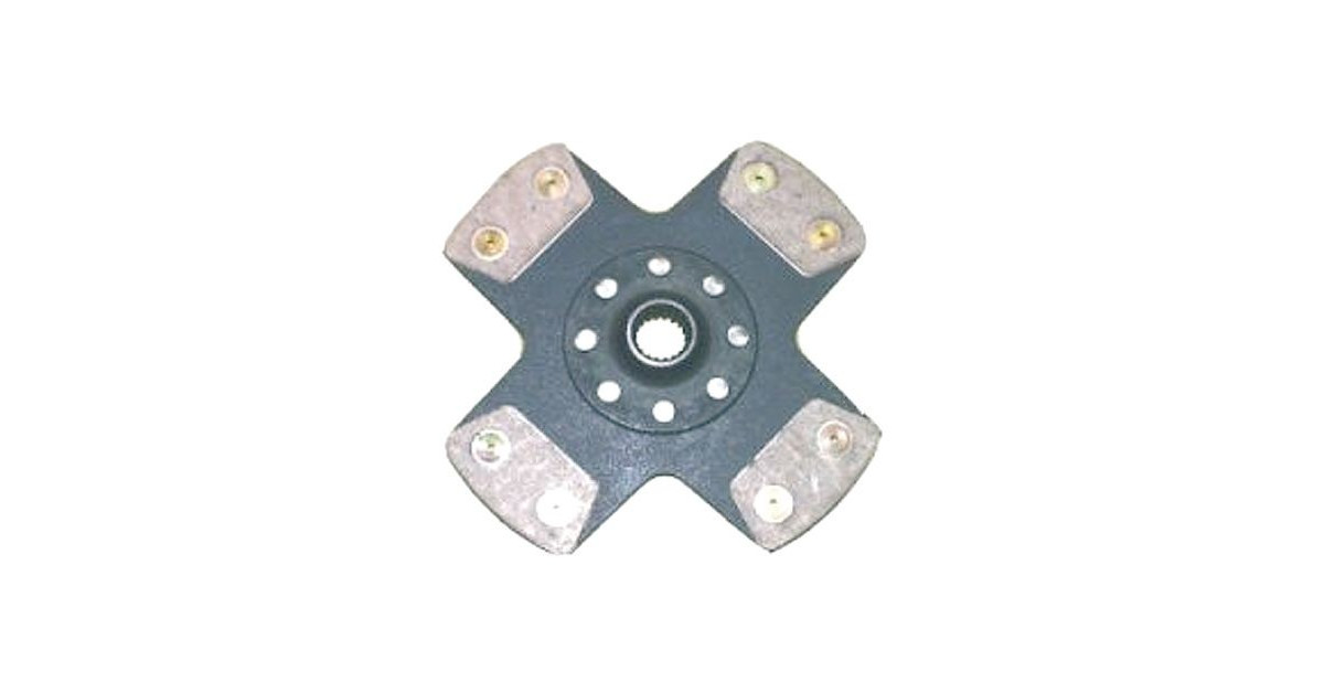 Disco de embrague Bratex 4 patines cerametálico rígido Citroën Saxo / Peugeot 106 16s / 205 Ø200mm 21x18C