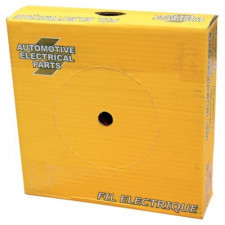 Cable / Hilo Eléctrico 1mm² - 50m Negro