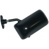 Espejo Touring derecho negro plato 132xH69mm