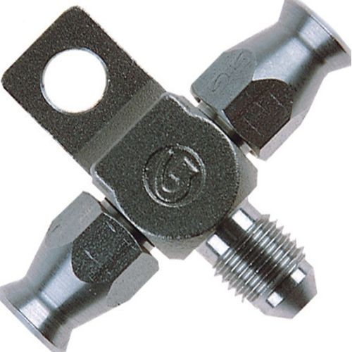 TE Goodridge 1 Macho + 2 Hembras 3/8X24 JIC / UNF Fijacion RadialArray