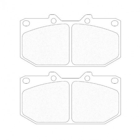Pastillas de Frenos CL Brakes RC6 Delante Subaru 4 Pistones