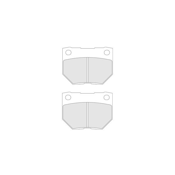 Pastilhas de travão CL Brakes RC6 Traseiro Subaru WRX 98+Array