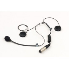 Kit microfone/altifalante Capacete Stilo Jet / Rádio Troféu Auscultadores