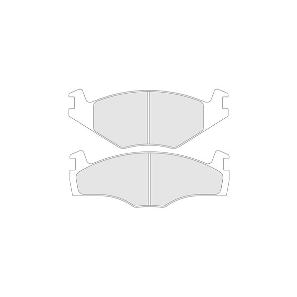 Pastillas de Frenos CL Brakes RC6 Delante VolkswagenGolf 1 GTiArray