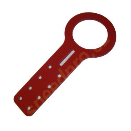 Gancho de Tracción Plano Alu Diámetro 55mm Espesor 5mm
