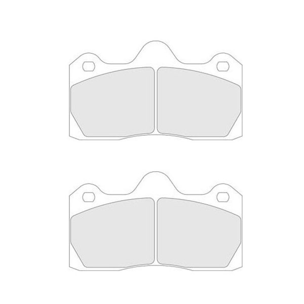 Pastilhas de travão CL Travões RC6 Peugeot 206 RCCArray