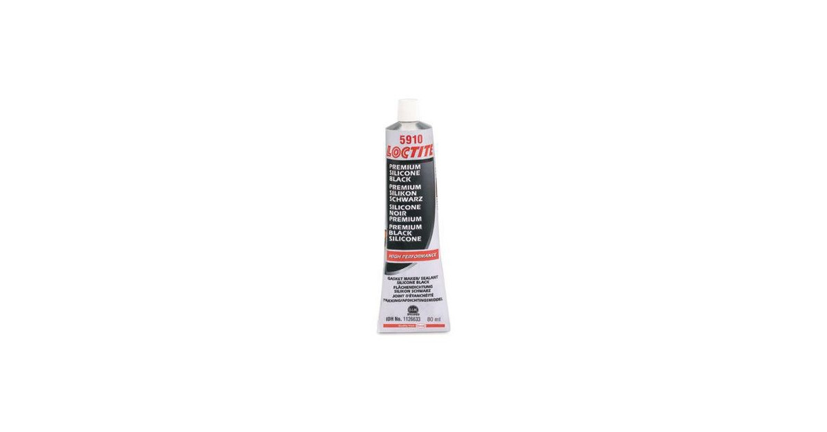 Selante de silicone preto Loctite 5910 Loctite Tubo 40ml Junta rápida