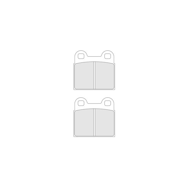 Pastilhas de travão CL Brakes RC6 dianteiro NSU 1000/1200 TTArray
