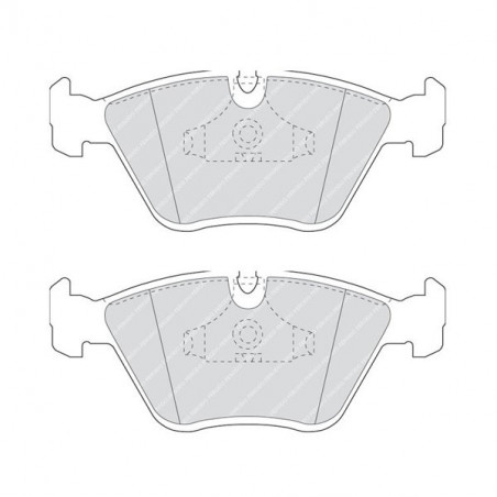Pastillas de freno CL Brakes RC6 delantero BMW E46 M3