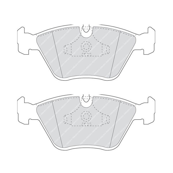 Pastilhas de travão CL Brakes RC6 Frente BMW E46 M3Array