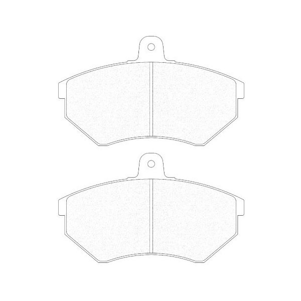 Pastillas de Frenos CL Brakes RC6 Delante Volkswagen Golf II GTiArray