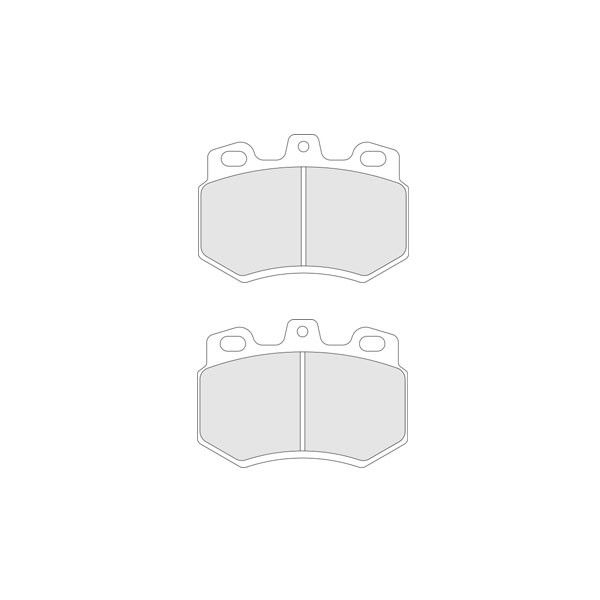 Pastilhas de travão CL Brakes RC6 Frente Citroën AX GTiArray