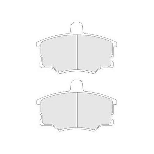 Pastilhas de travão CL Brakes RC6 Frente Fiat Uno TurboArray