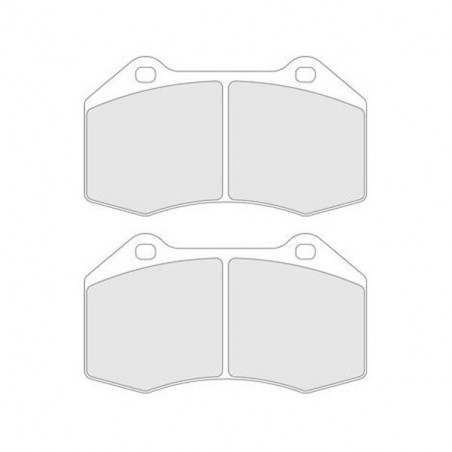 Pastillas de freno CL Brakes RC6 Delanteras Renault Megane 3 RS