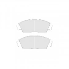 Pastillas de freno CL Brakes RC6 delantero Honda Accord 2.2 16V de 89 hasta 92