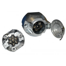 Enchufe 7 polos 12v (12N) Aluminium Remolque 