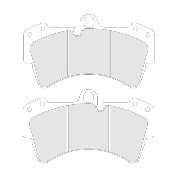 Pastillas de Frenos CL Brakes RC6 Delante Porsche Cayenne TurboArray