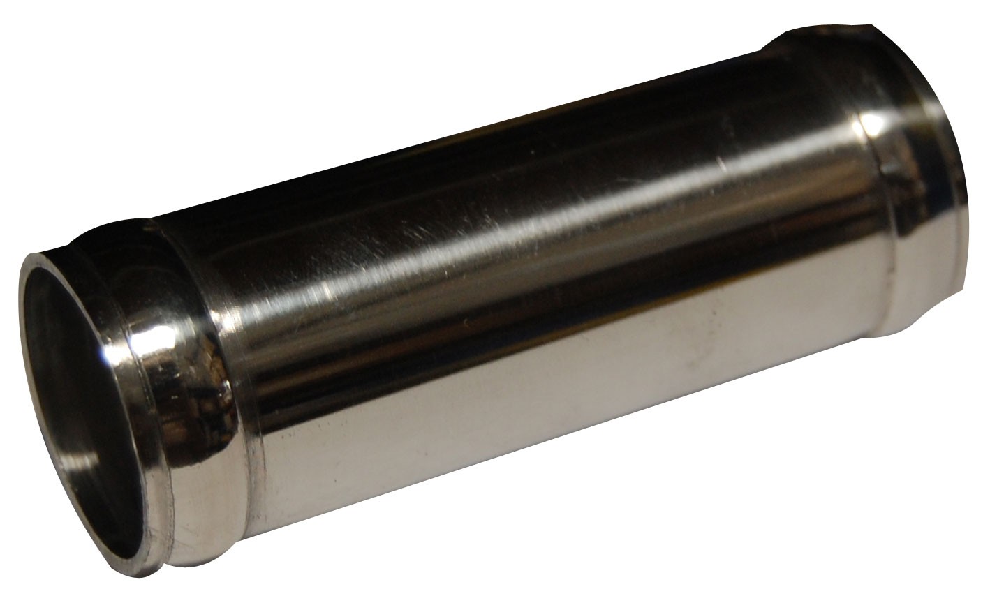Ligação forjada em alumínio Diâmetro exterior 28 mm Comprimento 75 mm para manga de siliconeArray