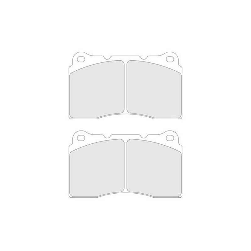 Pastillas de Frenos CL Brakes RC8 Delante Mitsubishi Evo 5-8 Ep16mmArray