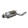 Inoxcar Inox Silenciador / Escape Subaru Impreza WRX Depois de 2001 Saída 1x102mm