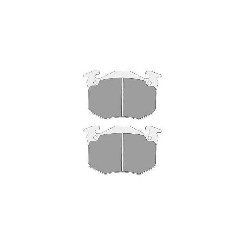 Pastilhas de travão CL Brakes RC5+ à frente e atrás Renault R5 TurboArray
