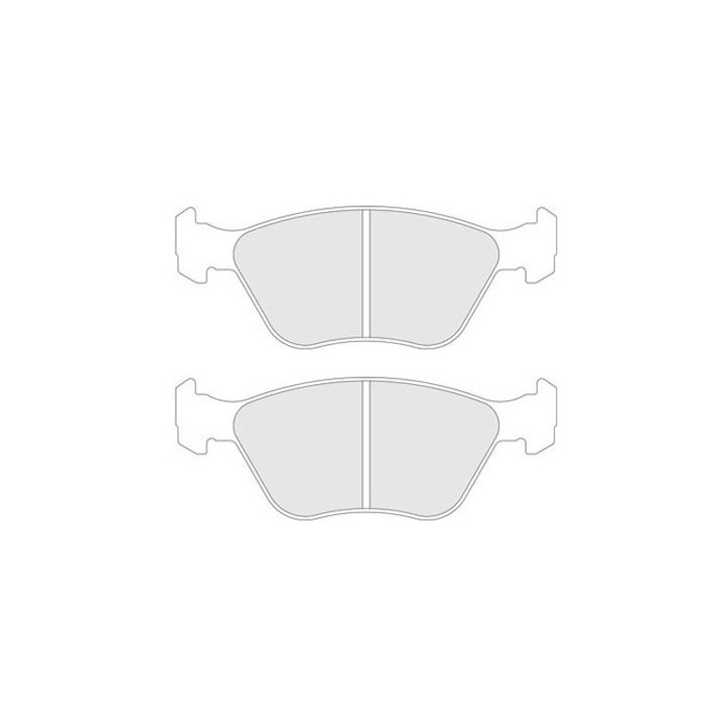 Pastillas de Frenos CL Brakes RC6 Delante Ford Escort CosworthArray
