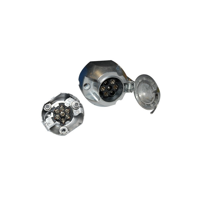 Ficha 7 pólos 12v (12N) Reboque em alumínioArray