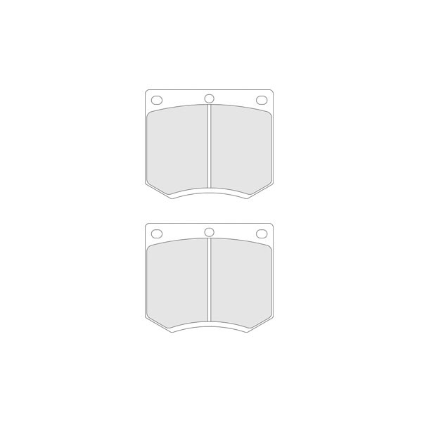 Pastillas de Frenos CL Brakes RC6 Delante Ford Escort RS MK2Array