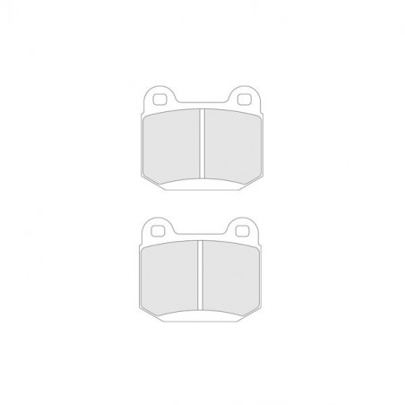 Pastillas de freno CL Brakes RC5+ delantero ALFA ROMEO 75 1.8 Turbo de 86 hasta 92