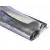 Tejido aislante aluminio 1m² grosor 0.4mm