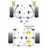 Silent-block Powerflex Soporte Motor Inferior 79mm Toyota MR2 (1 Pieza)