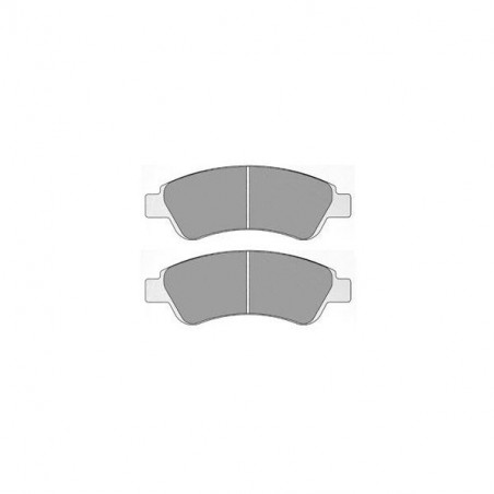 Pastillas de freno CL Brakes RC6 delantero Peugeot 206