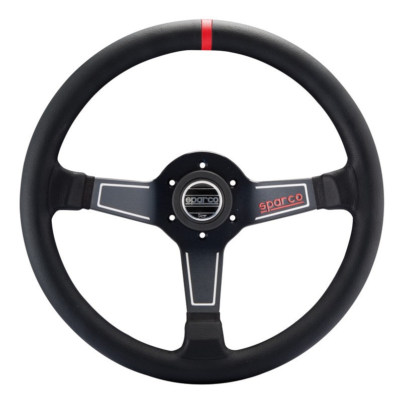Volante Sparco L575 Cuero NegroArray