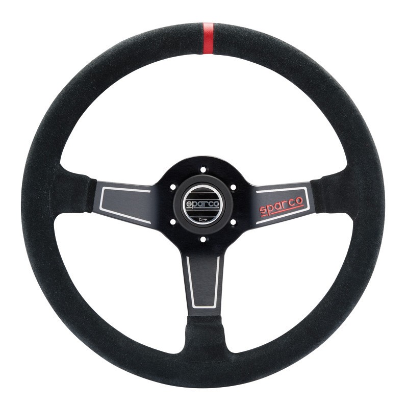 Volante Sparco L575 Piel de gamuza NegroArray