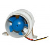 Ventilador de eliminación del vaho 12V 2.9A 3.8m3/min Diámetro 76mm