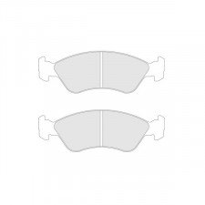 Pastillas de freno CL Brakes RC6 trasero Opel Astra F 1,6 16V