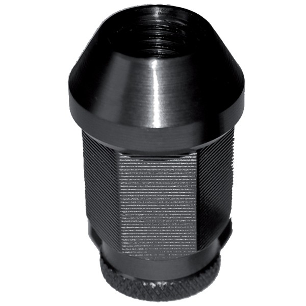 Tuerca Cónico Abierto 12x125 Alu Negro X20Array
