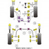 Silent-block Powerflex Tensor Compresor Mini Cooper S Tipo R50 (2 Piezas)