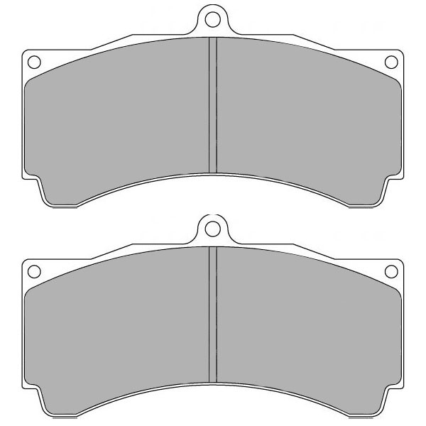 Pastilhas de travão Ferodo DS Uno Caliper AP Racing CP5070D54Array