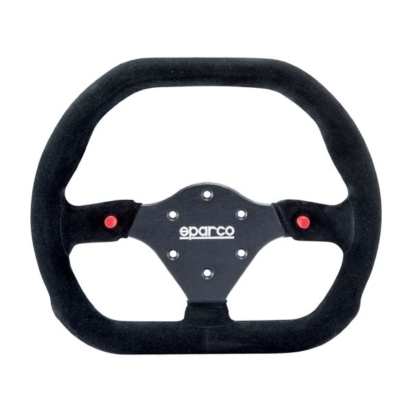 Volante Sparco P310 Piel de gamuza NegroArray
