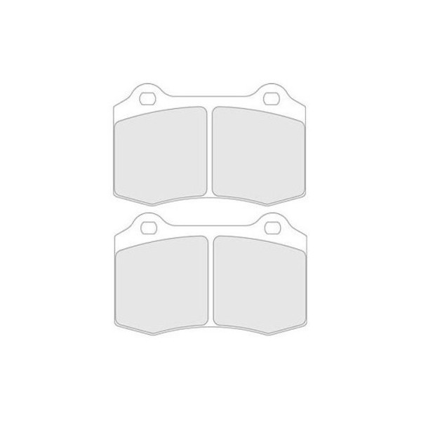 Pastilla de freno delantero CL-Brakes (Carbone Lorraine) RC6 para Citroën C2 ChallengeArray