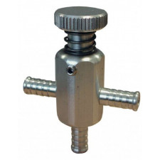 Grifo de presión de turbo Forge para compartimiento motor color plata