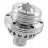 Válvula de descarga Forge doble pistones circuito abierto plata para Citroën, Fiat, Ford, Opel