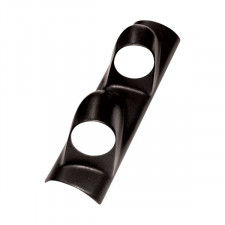 Soporte GT2i Race & Safety parabrisas 2 manómetros negro