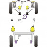 Silent-block Powerflex soporte motor inferior trasero Peugeot 206 / 306 70mm (1 Pieza)